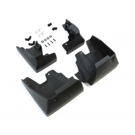 パーツ SUBARU Subaru Splash Guards Kit Of Four Black For Front And Rear
