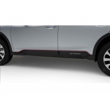 Subaru Exterior Graphics Lower Door Panel Black With Solterra Logo