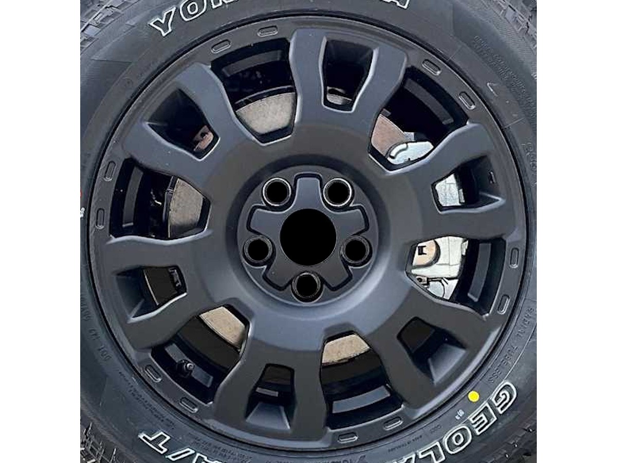 Subaru 17x7 Inch Matte Black Enkei Wilderness Wheel - 28111SL03A