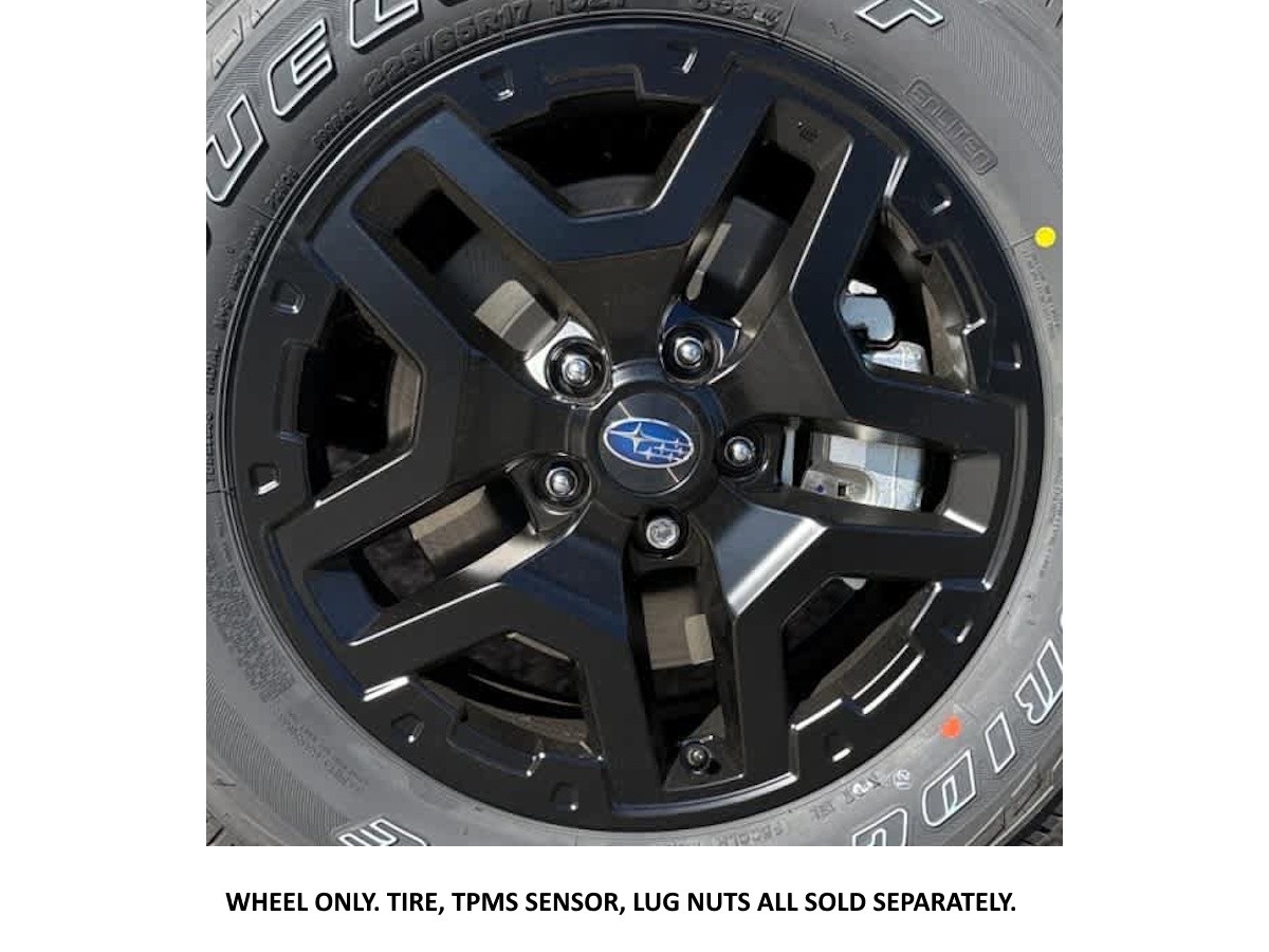 Subaru 17x7 Inch Wheel Matte Black - 281P3ARA00 | Subaru Parts Pros