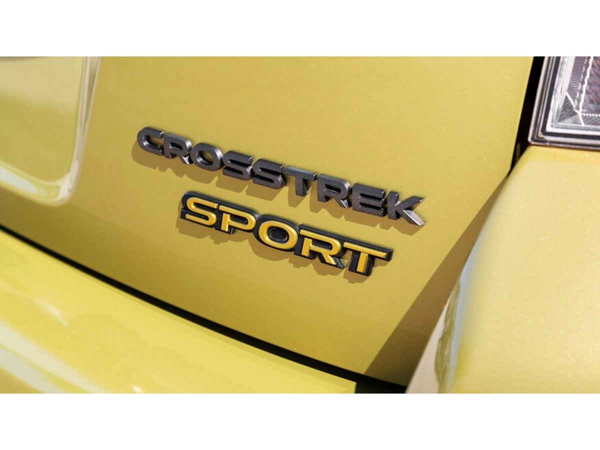 Subaru Emblem Crosstrek Sport Dark Grey & Yellow