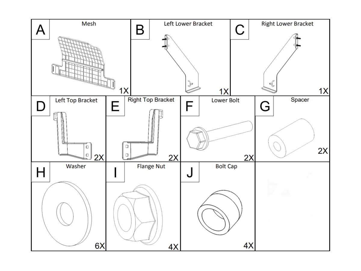 Subaru Cargo Separator - F551SSJ200 | Subaru Parts Pros