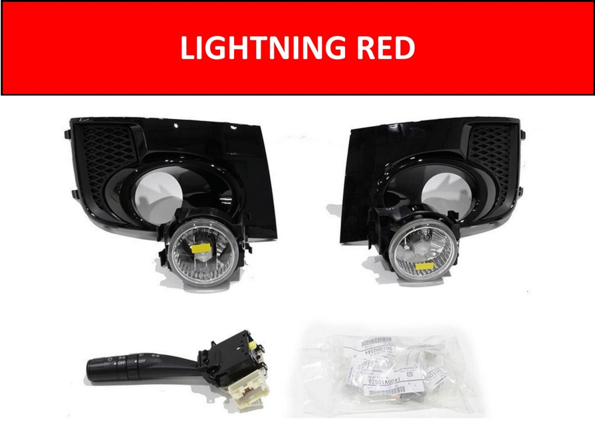 Subaru Fog Light Kit Lightning Red H4510FG080RL Subaru Parts Pros