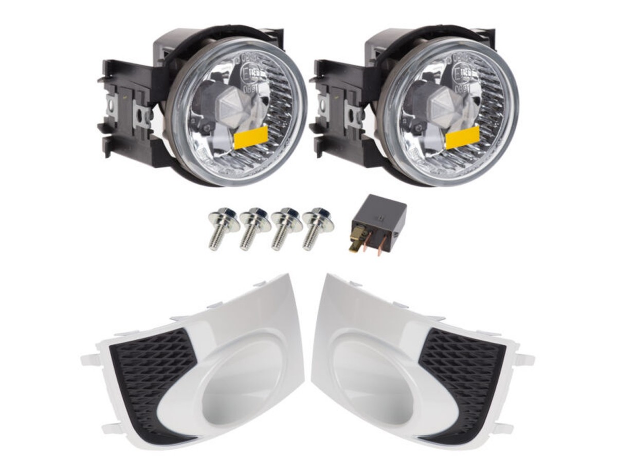 FOG パッチ おまけ付き Subaru Fog Light Kit Satin White Pearl - H4510FG080WU