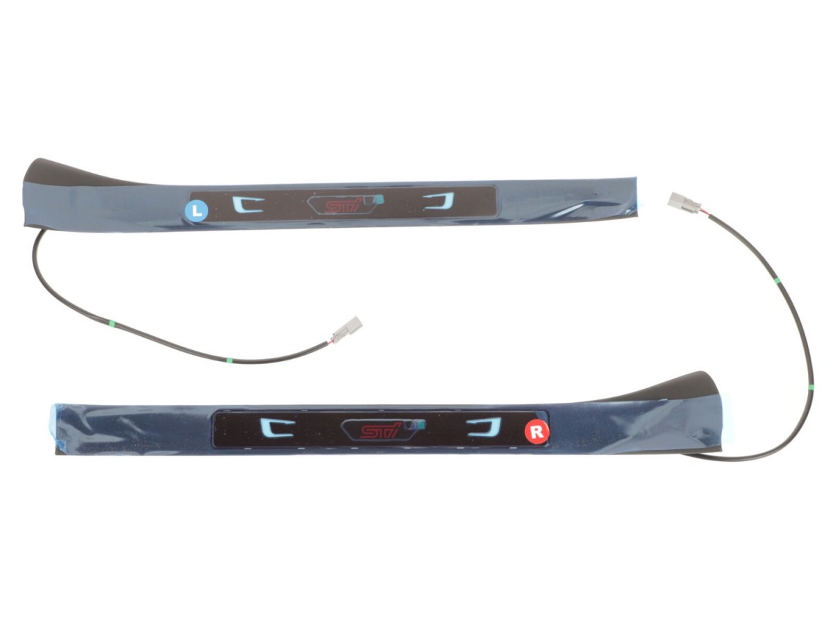 Subaru Illuminated Side Sill Plates Set Of Two For Front Doors
