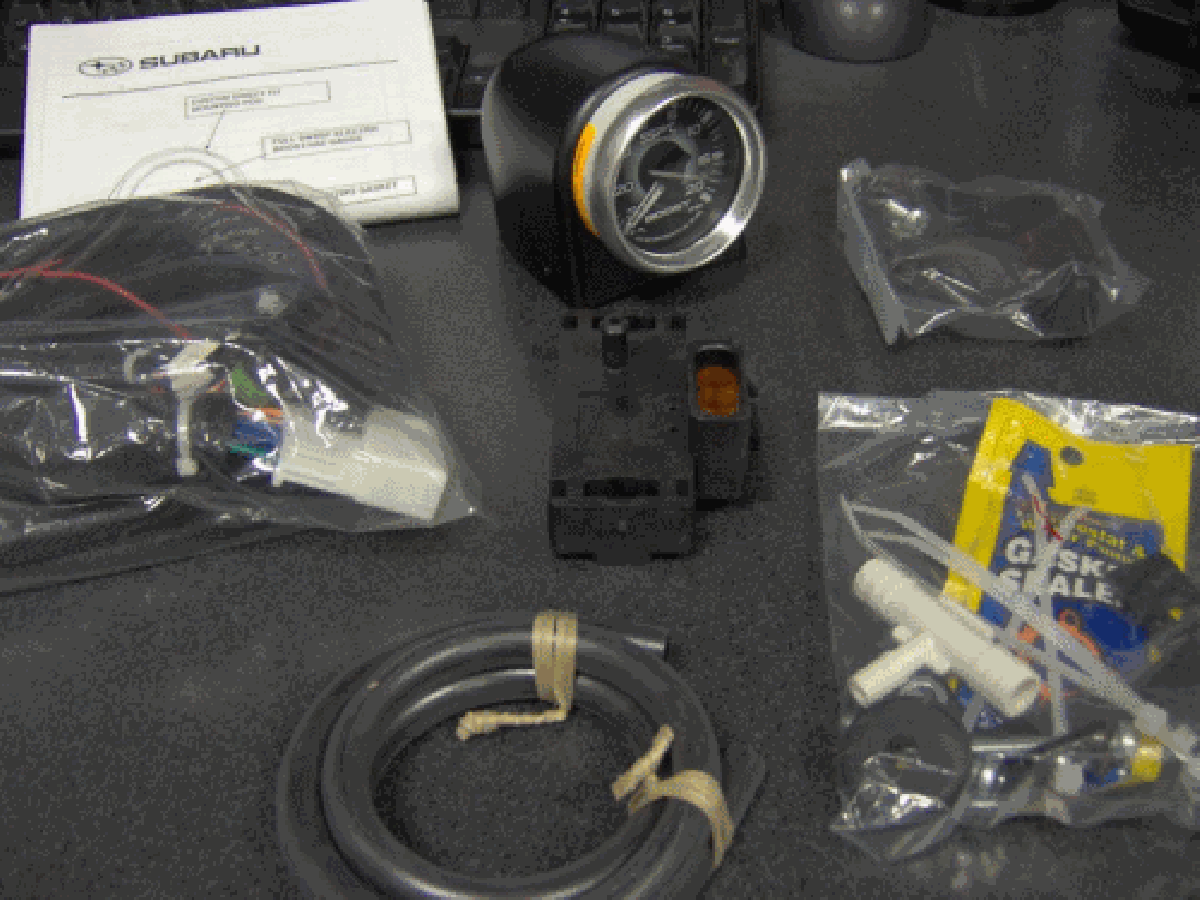 Subaru SPT Boost Gauge H501SAJ200 Subaru Parts Pros