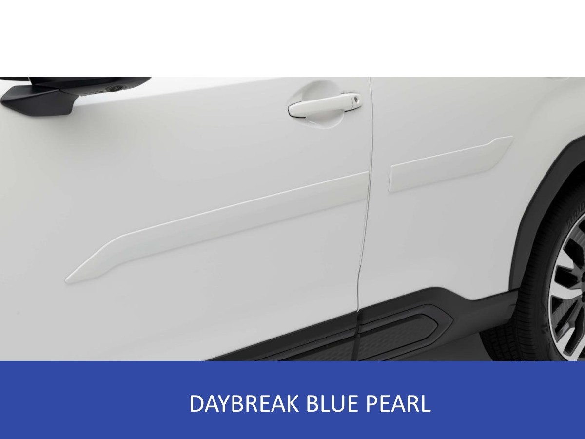 Subaru Body Side Door Moldings Kit Of Four Daybreak Blue Pearl