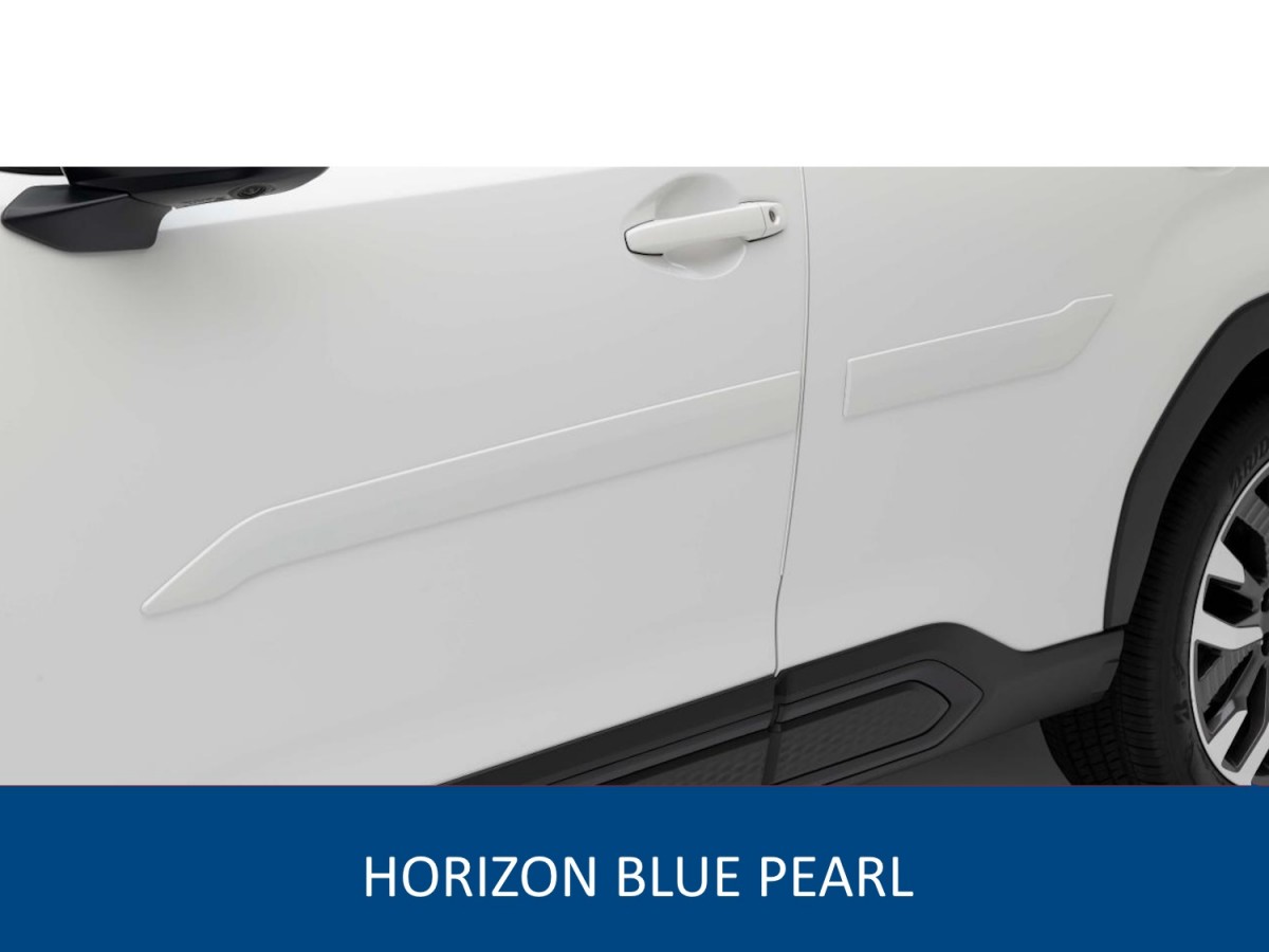 Subaru Body Side Door Moldings Kit Of Four Horizon Blue Pearl