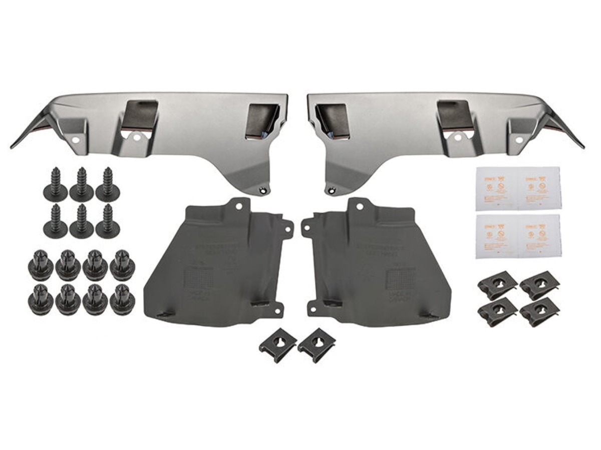 Subaru Splash Guard Kit - Rear Aero - Ice Silver Metallic