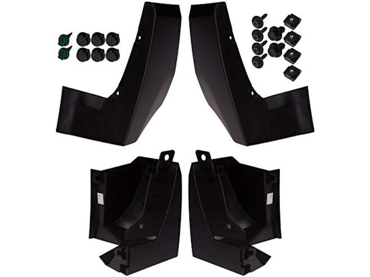 Subaru Splash Guards Kit Of Four Front And Rear Molded Black