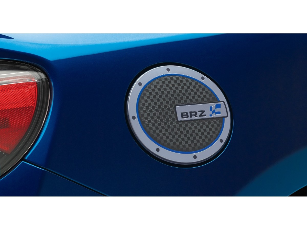 Subaru Chrome Fuel Door Cover - J1210CA800 | Subaru Parts Pros