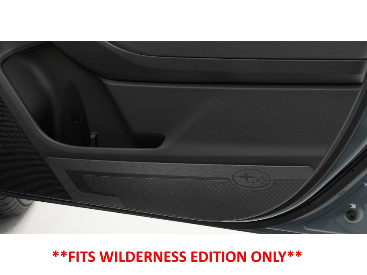 Subaru Front Door Scuff Protectors Kit Of Two Guards For Left And