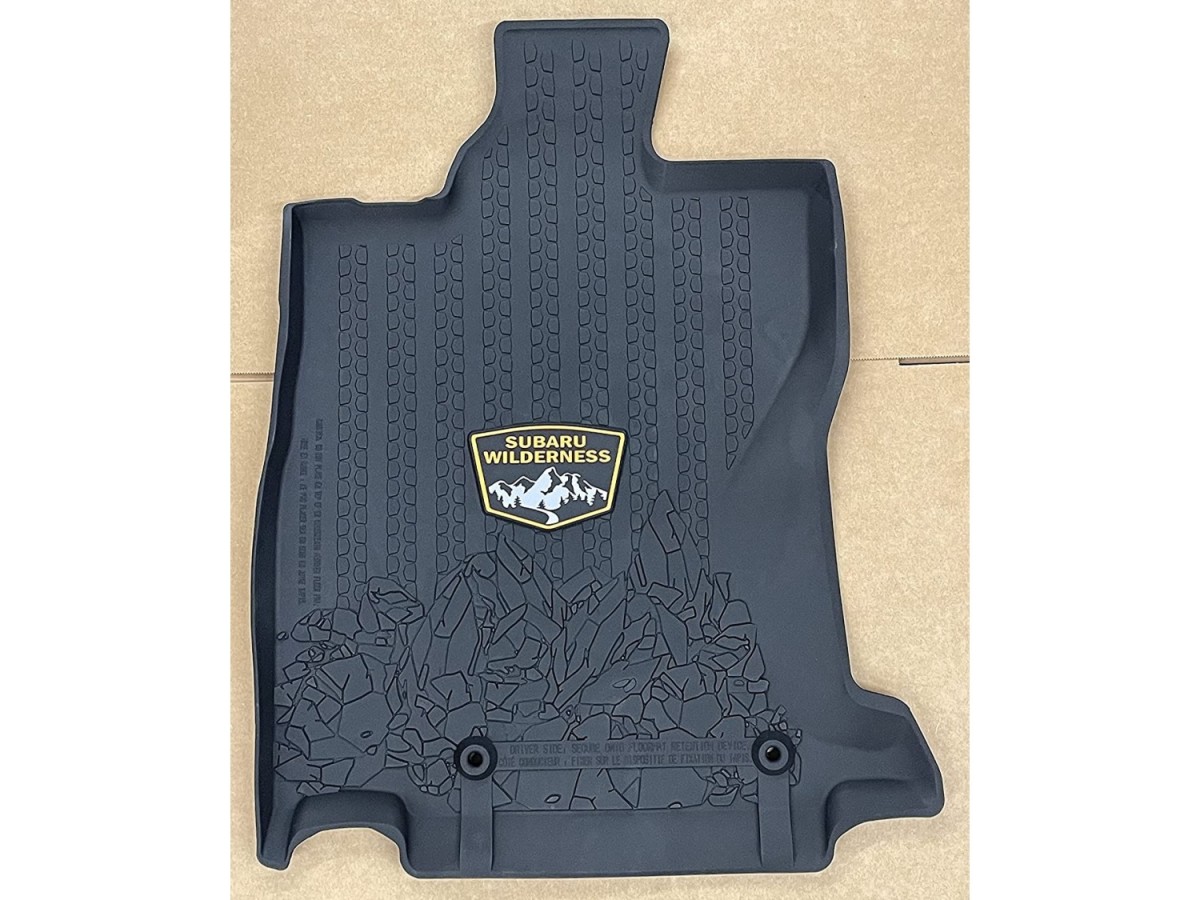 Subaru All Weather Floor Liners Kit Of Four For Wilderness Edition