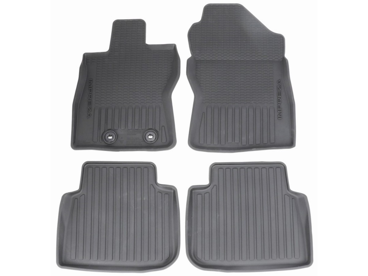 Subaru All Weather Floor Liners Kit Of Four J501SFN010 Subaru Parts