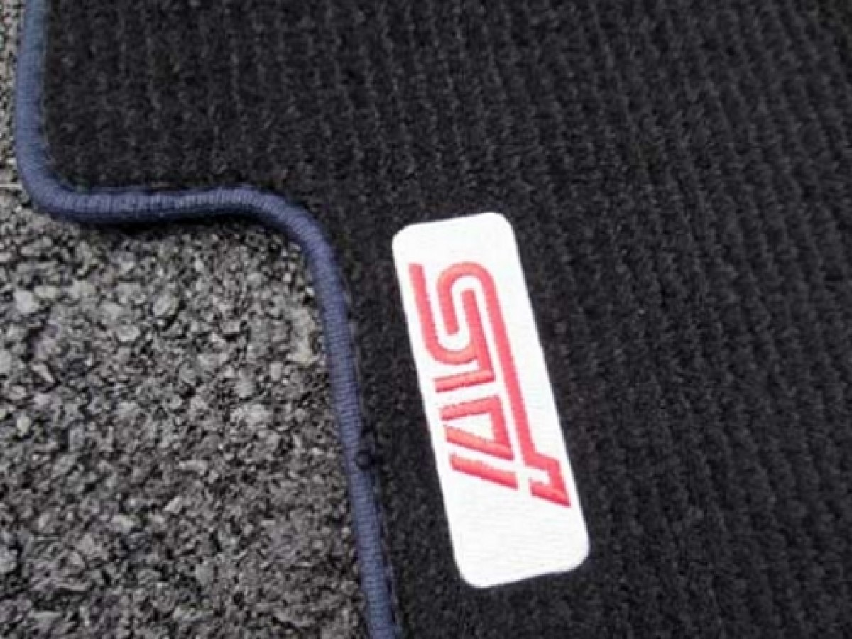 Subaru Carpet Mats Launch Edition Blue W Sti Logo Part No J501sva110