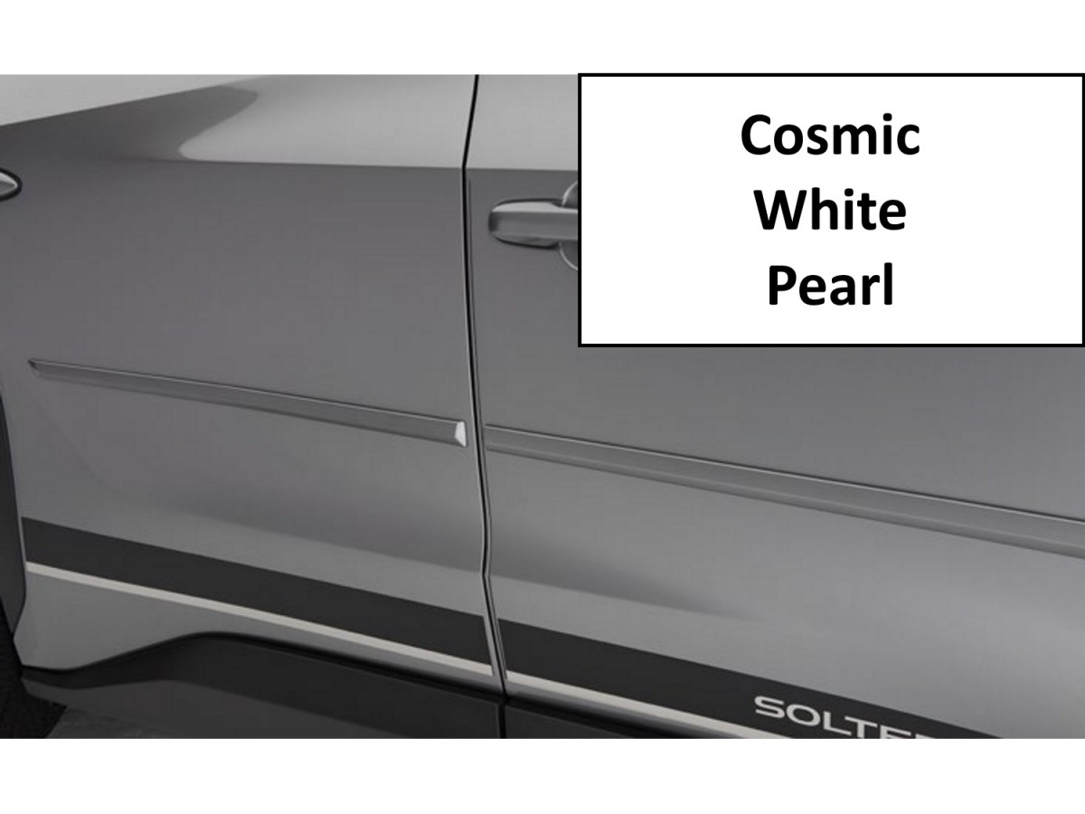 Subaru Body Side Moldings Cosmic White Pearl - PS9384219035