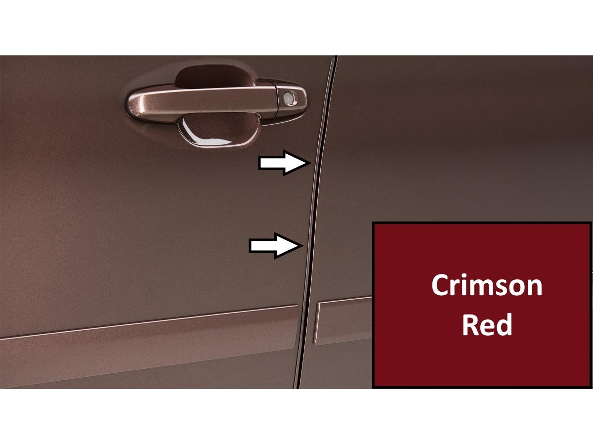 Subaru Door Edge Guards Crimson Red SOA801P040T1 Subaru Parts Pros