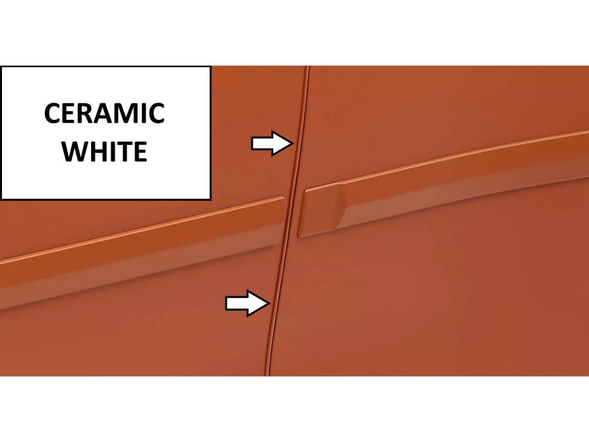 Subaru Door Edge Guards Ceramic White SOA801P080W8 Subaru Parts Pros