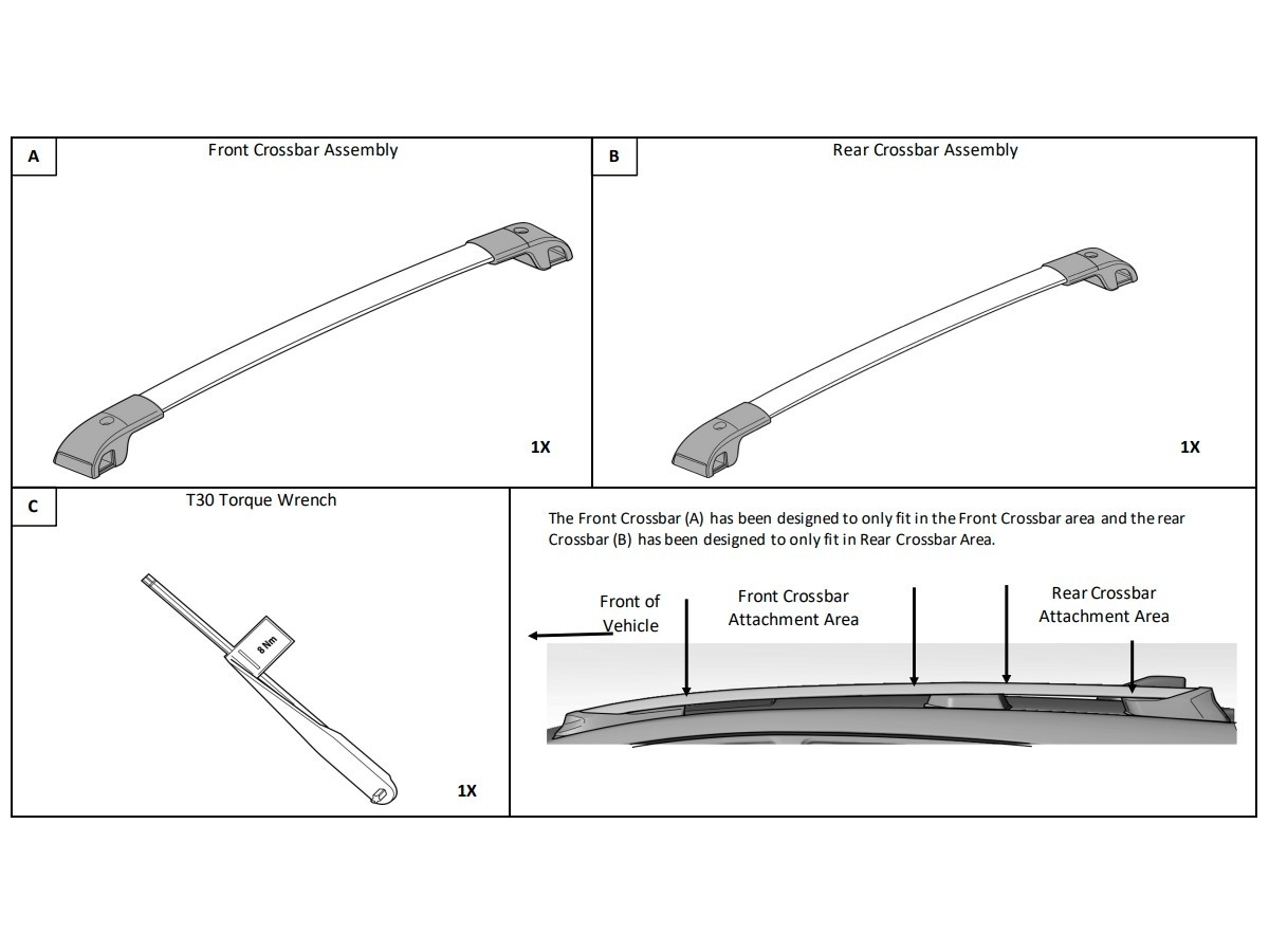 ヘラクロスページ Subaru Roof Rack Adjustable Cross Bar Set Aero Style For Roof Rail