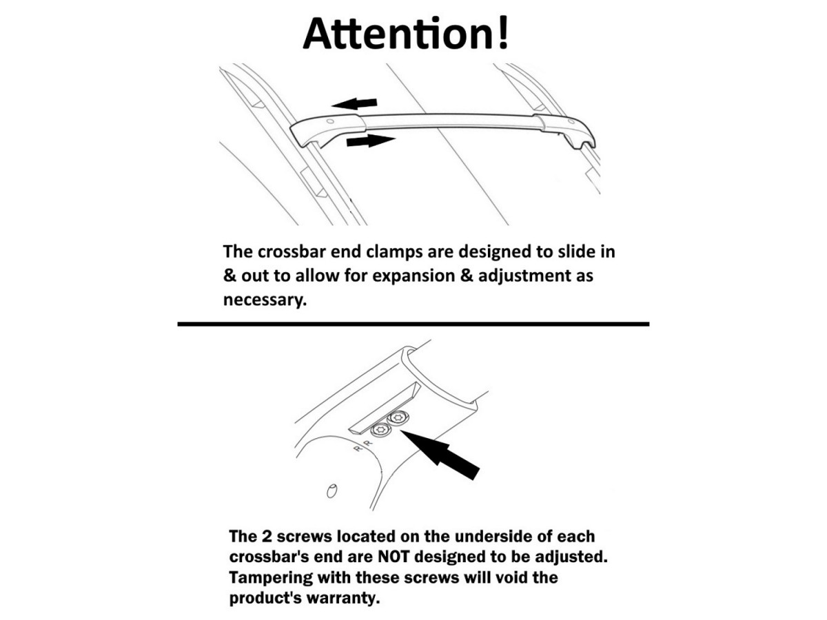 Subaru Cross Bar Set Round E361SSC200 Subaru Parts Pros